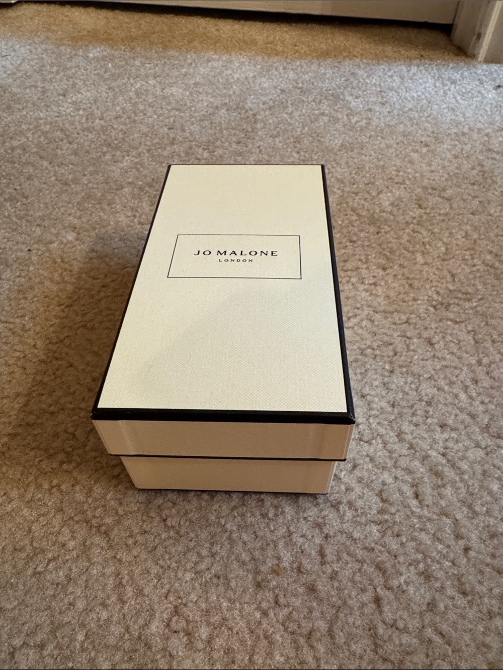 Jo Malone Cream Box with Black Trim
